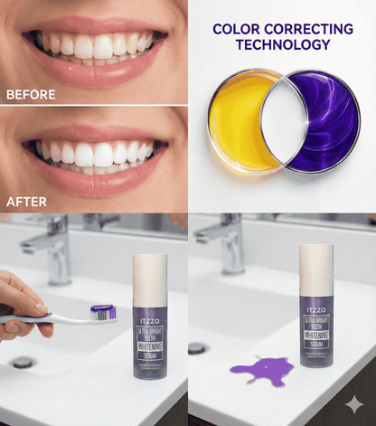 ITZZO® Purple Color Corrector Toothpaste