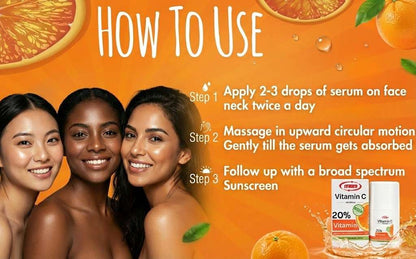 How to use ITZZO Vitamin C Glow Serum included in Dual Serum Skincare Set