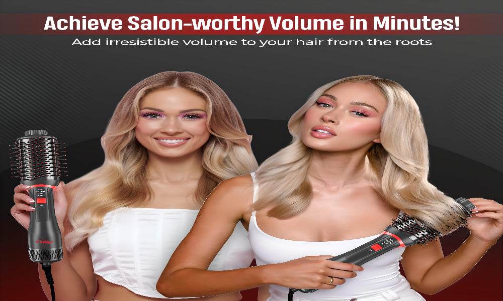 ITZZO® 4-in-1 Hair Dryer Brush & Volumizer