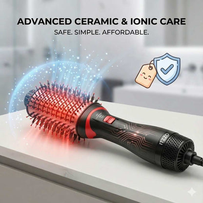 ITZZO® 4-in-1 Hair Dryer Brush & Volumizer